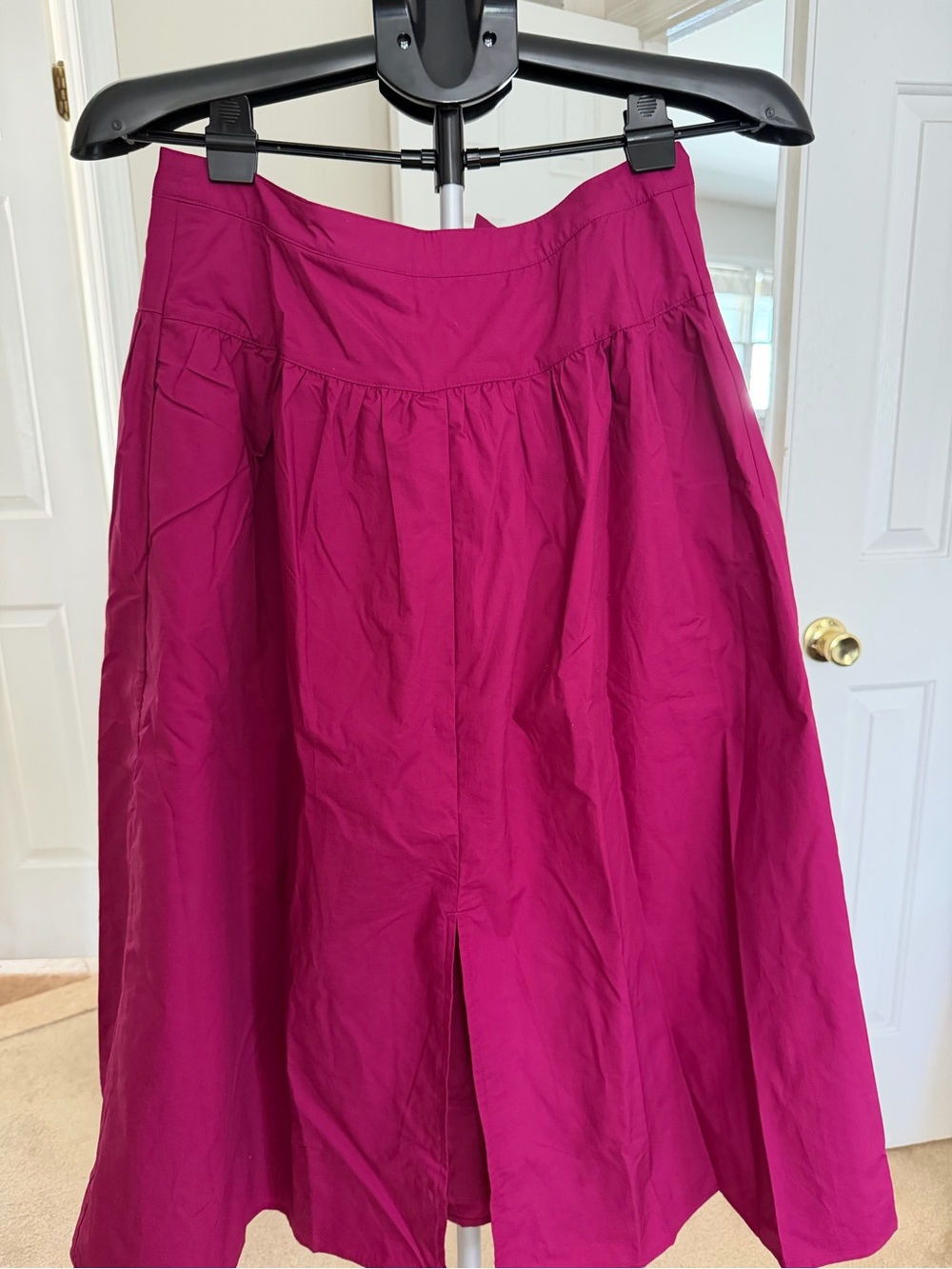 Banana Republic Magenta A-Line Skirt